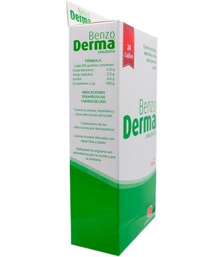 BENZO DERMA UNGUENTO  x 24