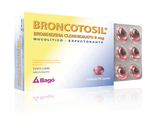 BRONCOTOSIL CAPSULA BLANDA 8MG