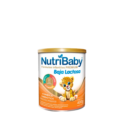 LECHE NUTRIBABY BAJA LACTOSA LATA 400GR