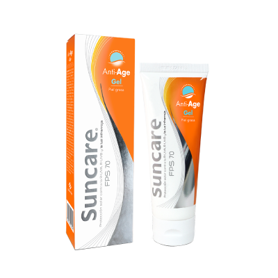 BLOQUEADOR SOLAR SUNCARE ANTI-AGE FPS70 GEL 60GR