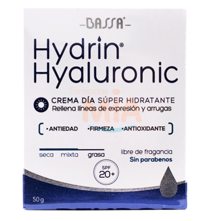 CREMA BASSA HYDRIN HYALURONIC DIAx50GR 