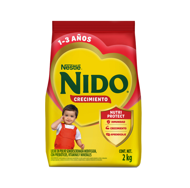 LECHE NIDO 1+ CRECIMIENTO FDAx2KG