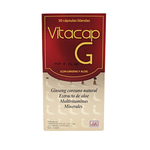 VITACAP-G CAPSULA BLANDA 