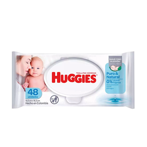 PAÑITOS HUGGIES RN FLIP-TOPx48 