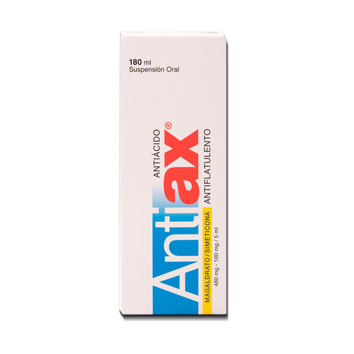 ANTIAX SUSPENSION ORAL 480/100MG 5ML 180ML