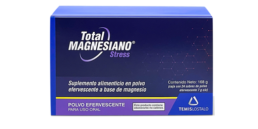 TOTAL MAGNESIANO STRES POLVO EFERVESCENTE 168GR