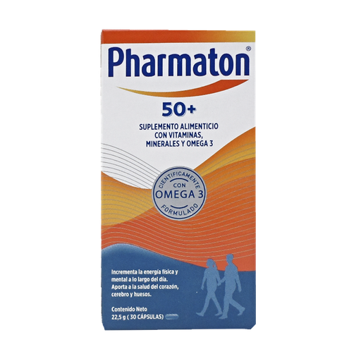 PHARMATON 50+OMEGA CAPSULA 