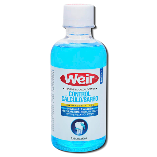 ENJUAGUE BUCAL WEIR CTRL CALCULO-SARRO 250ML