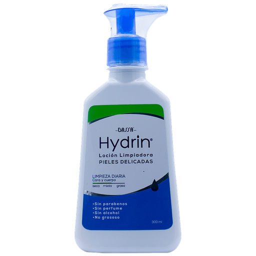 LOCION BASSA HYDRIN LIMPIADORA CORP-FACx300ML 