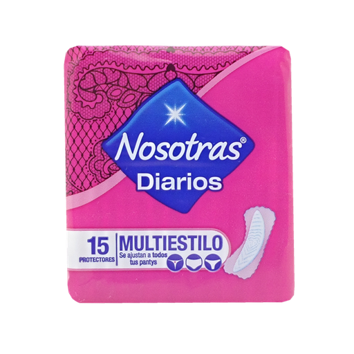 PROTEC NOSOTRAS DIARIOS MULTIESTILOx15 