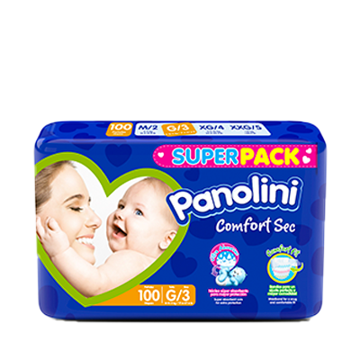 PAÑAL PANOLINI COMFORT SEC E3/Gx100