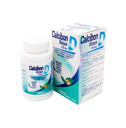 CALCIBON D SOYA FORTE TABLETA 38.37GR