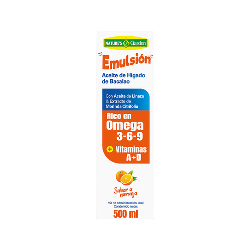 EMULSION NONI KIDS NARANJA JARABE 500ML 