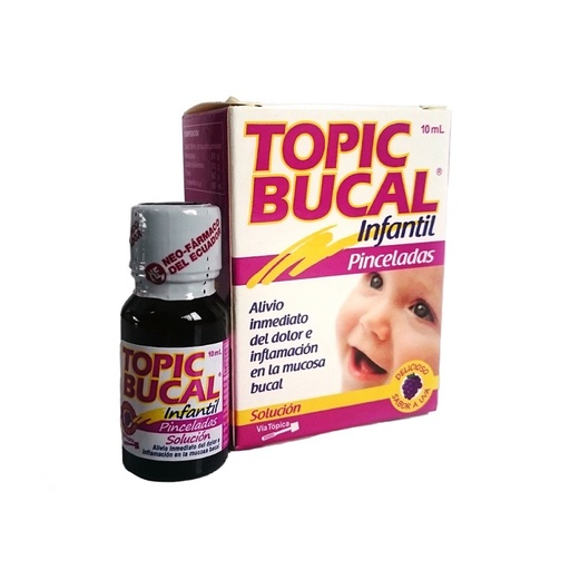 TOPIC BUCAL INF SOLUCION ORAL 2000MG 10ML 