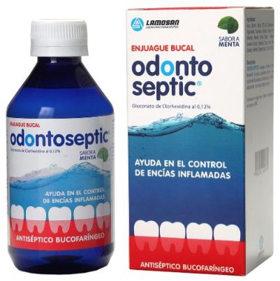 ENJUAGUE BUCAL ODONTOSEPTIC MENTA 240ML