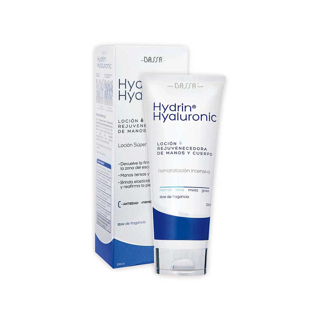 LOCION BASSA HYDRIN HYALURONIC MANOS-CORPx200ML 