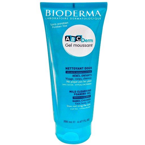 GEL BIODERMA ABCDERM MOUSSANT 200ML