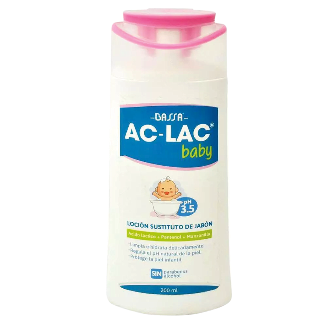 LOCION BASSA AC-LAC BABY INTx200ML 