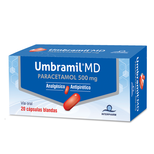 UMBRAMIL MD CAPSULA BLANDA 500MG