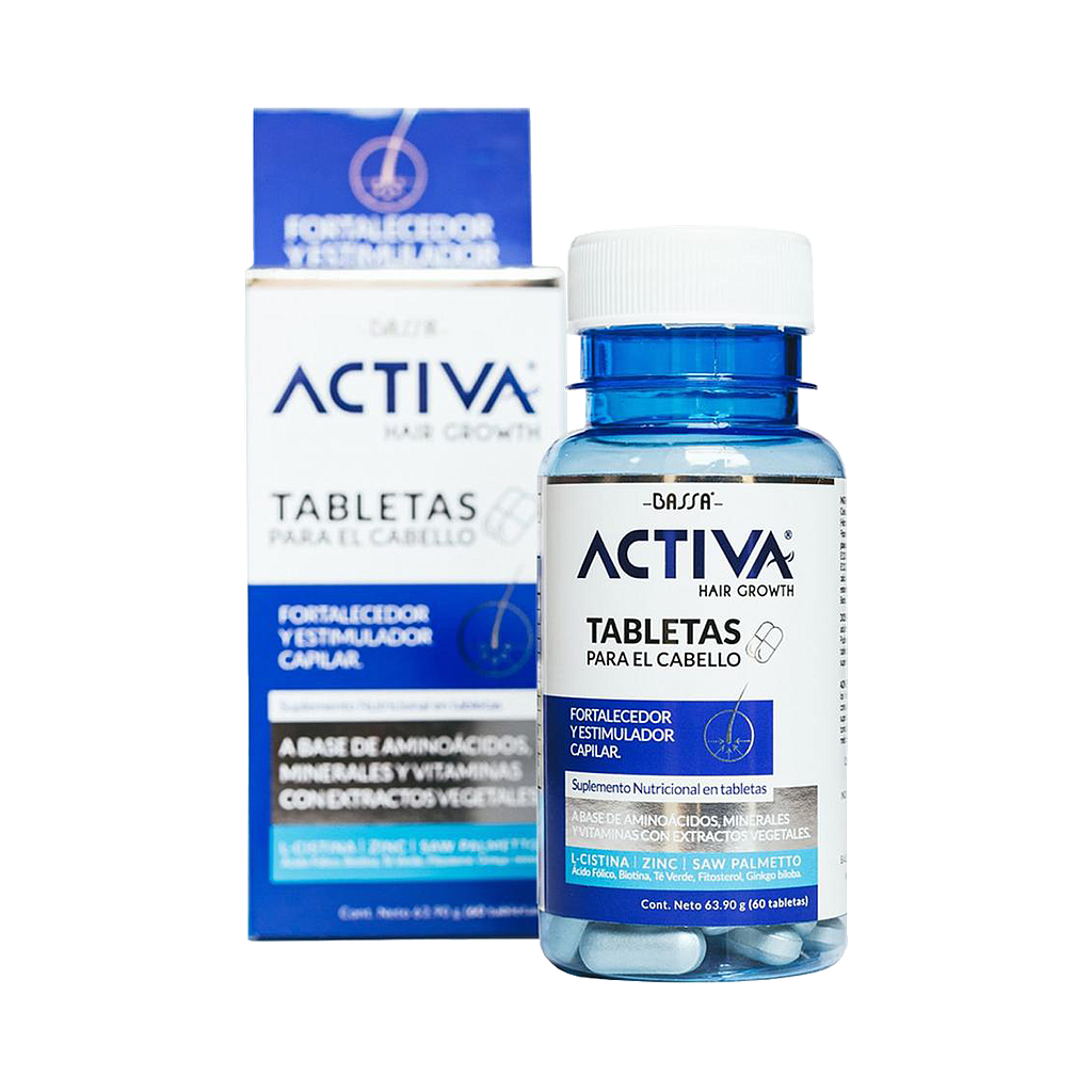 ACTIVA BASSA TABLETAS 63.90GRx60