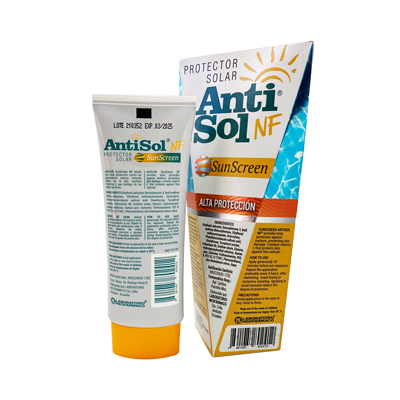 PROTECTOR SOLAR ANTI SOL NF SUNSCREEN SPF50 CREMA GEL 60GR