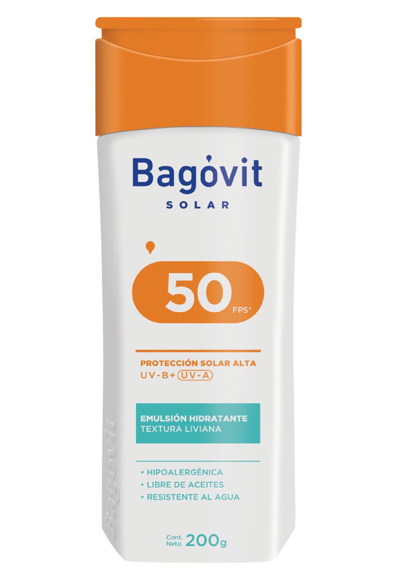 PROTECTOR SOLAR BAGOVIT SOLAR FPS50 200ML