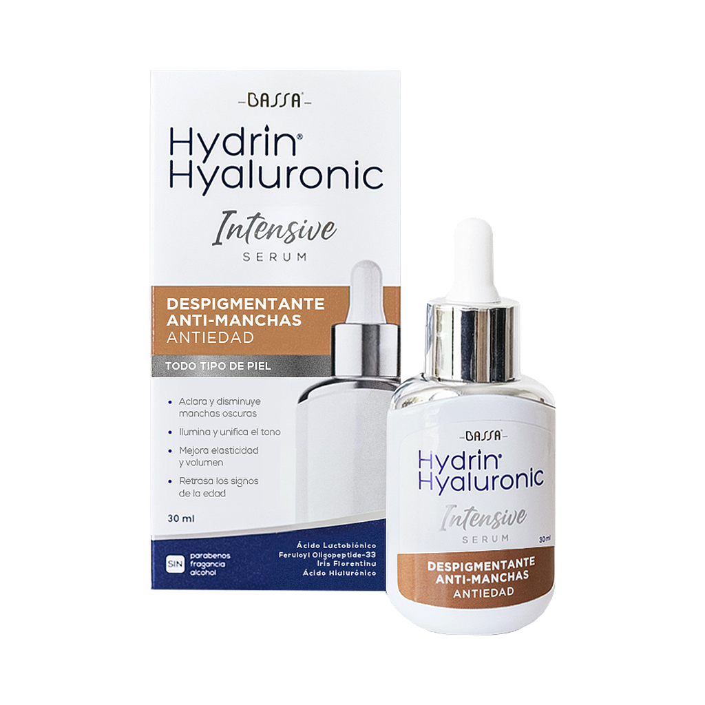 SERUM BASSA HYDRIN HYALURONIC ANTIMANCHAS ANTIEDAD 30ML