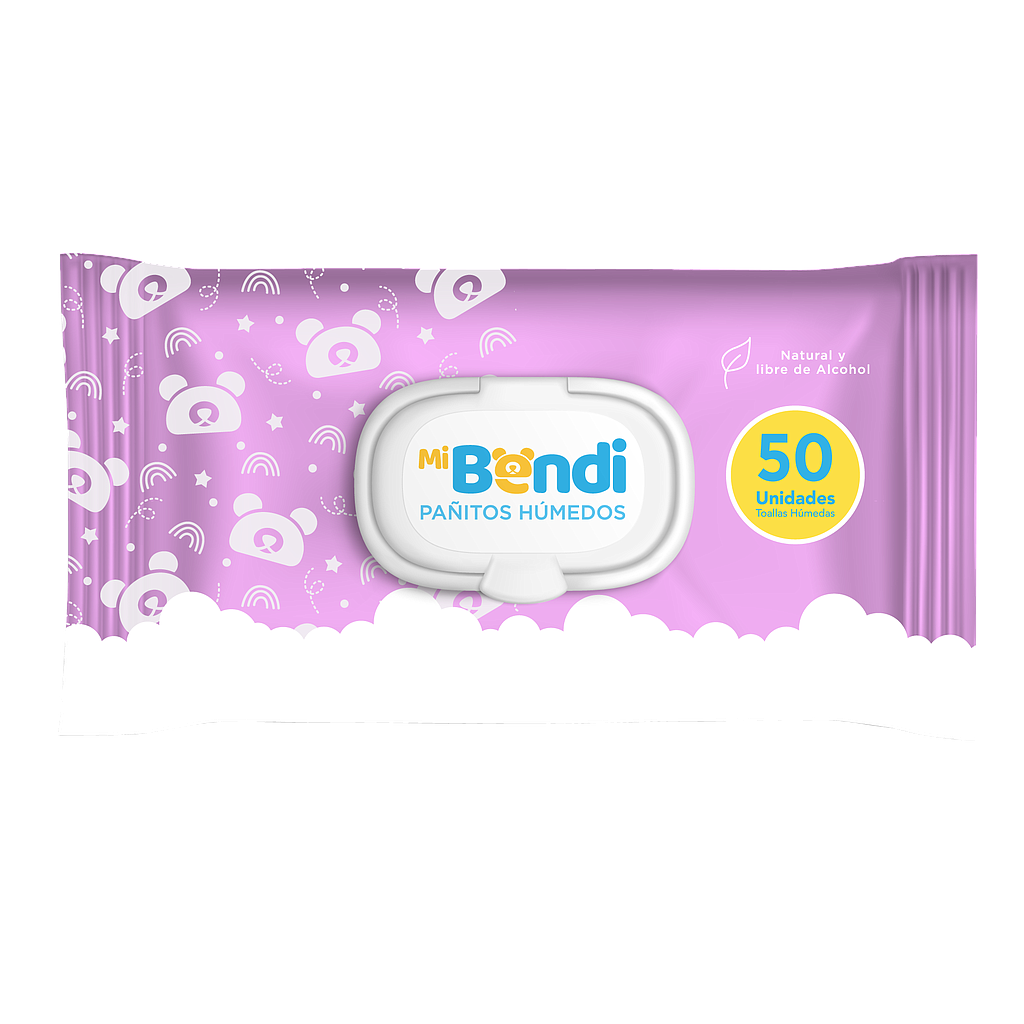 PAÑITOS MIBENDI FLOWPACKx50 