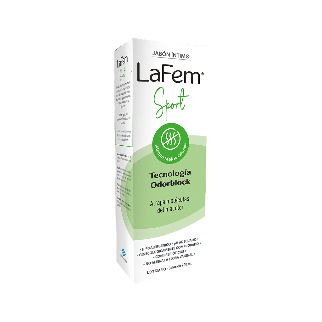 JABON INTIMO LAFEM SPORT TECNOLOGIA ODORBLOCK 200ML 