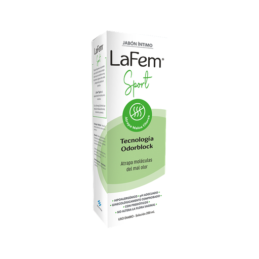 JABON INTIMO LAFEM SPORT TECNOLOGIA ODORBLOCK 200ML 