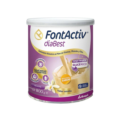 FONTACTIV DIABEST SABOR VAINILLA 800GR