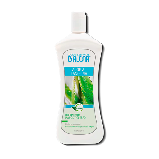 CREMA BASSA ALOE&LANOLINA CORPx300ML 