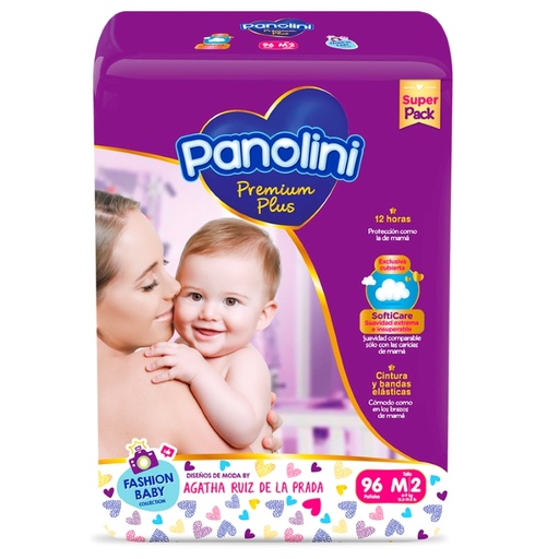 PAÑAL PANOLINI PREMIUM PLUS M F2x96