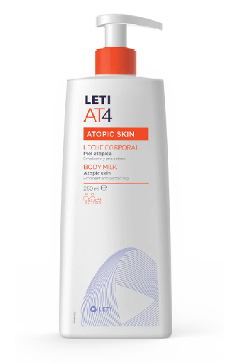 LECHE LETI AT4 ATOPIC SKIN CORPORAL 250ML