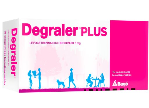 DEGRALER PLUS COMPRIMIDO DISPERSABLE 5MG